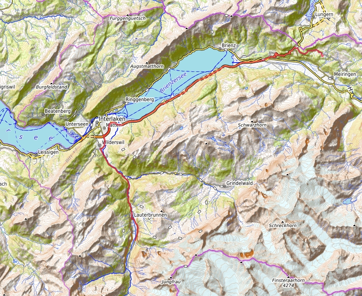 Bellevue LauterbrunnenTruemmelbachwasserfaelle