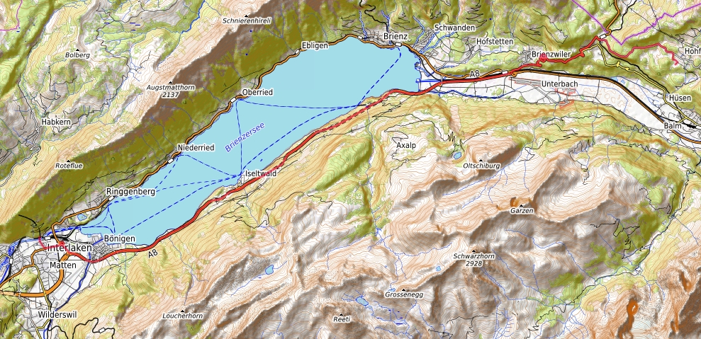 Bellevue InterlakenHarderBahn