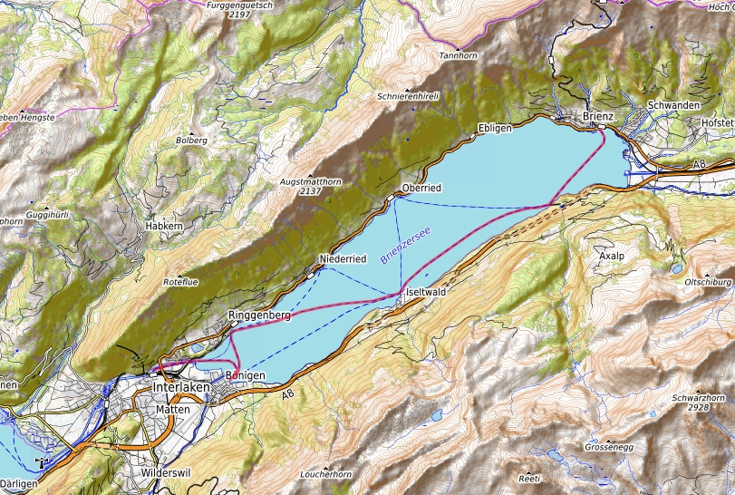 Schifffahrt Brienz InterlakenOst